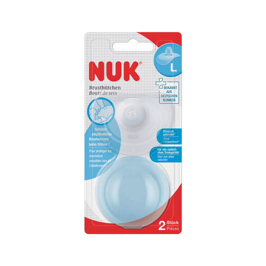 NUK Silicone Large Nipple Shields  2 Pack