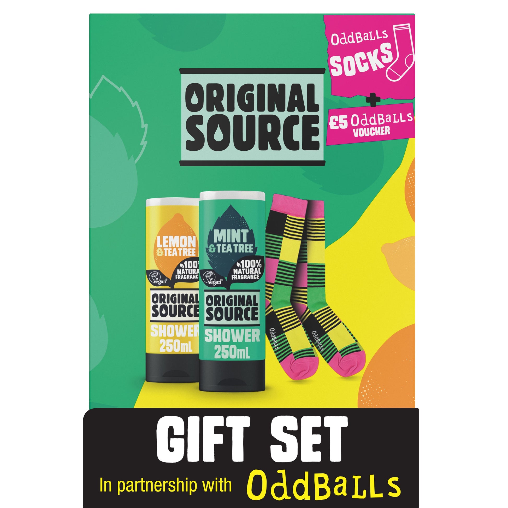 Original Source OddBall Sock Gift Set