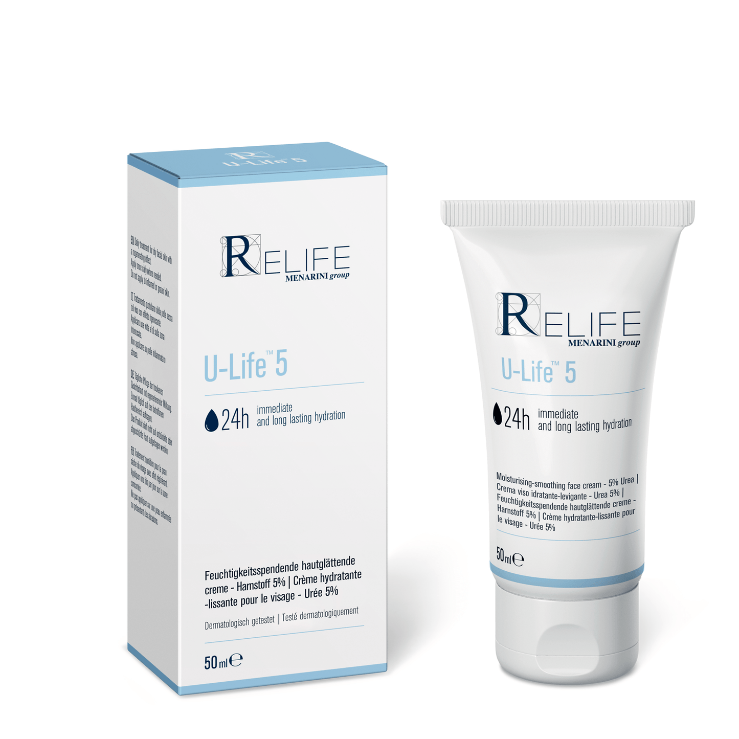 Relife U-Life 5 Moisturising - Smoothing Face Cream 50ml