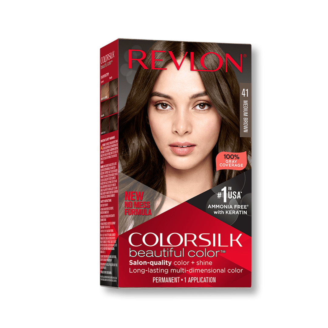 Revlon ColorSilk Medium Golden Brown 043