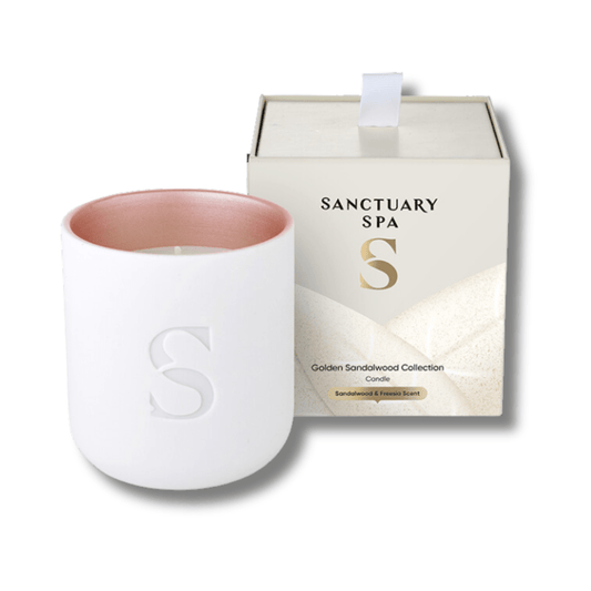 Sanctuary Spa Golden Sandalwood Candle