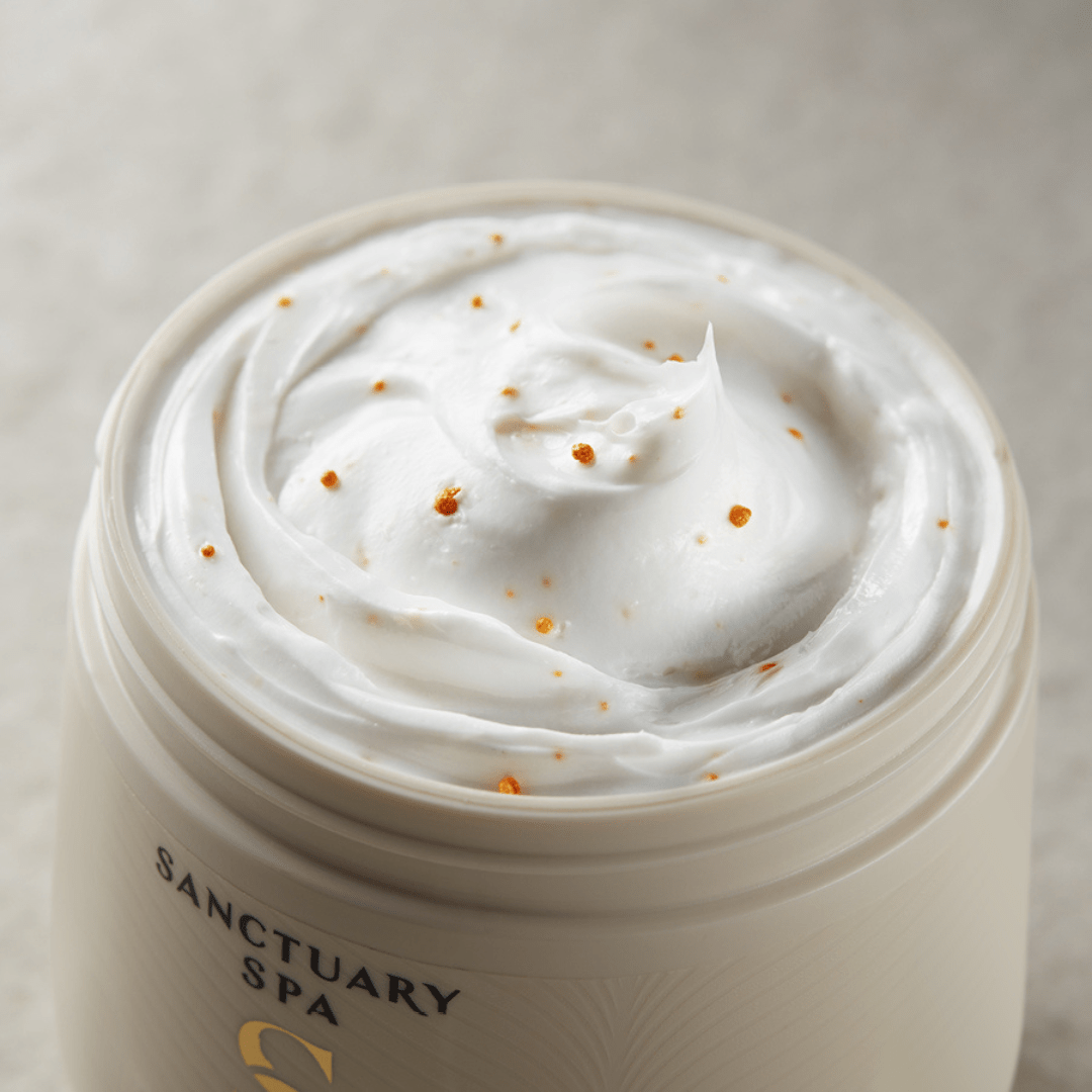 Sanctuary Spagolden Sandalwood Natural Oils Melting Pearls Body Butter 300Ml