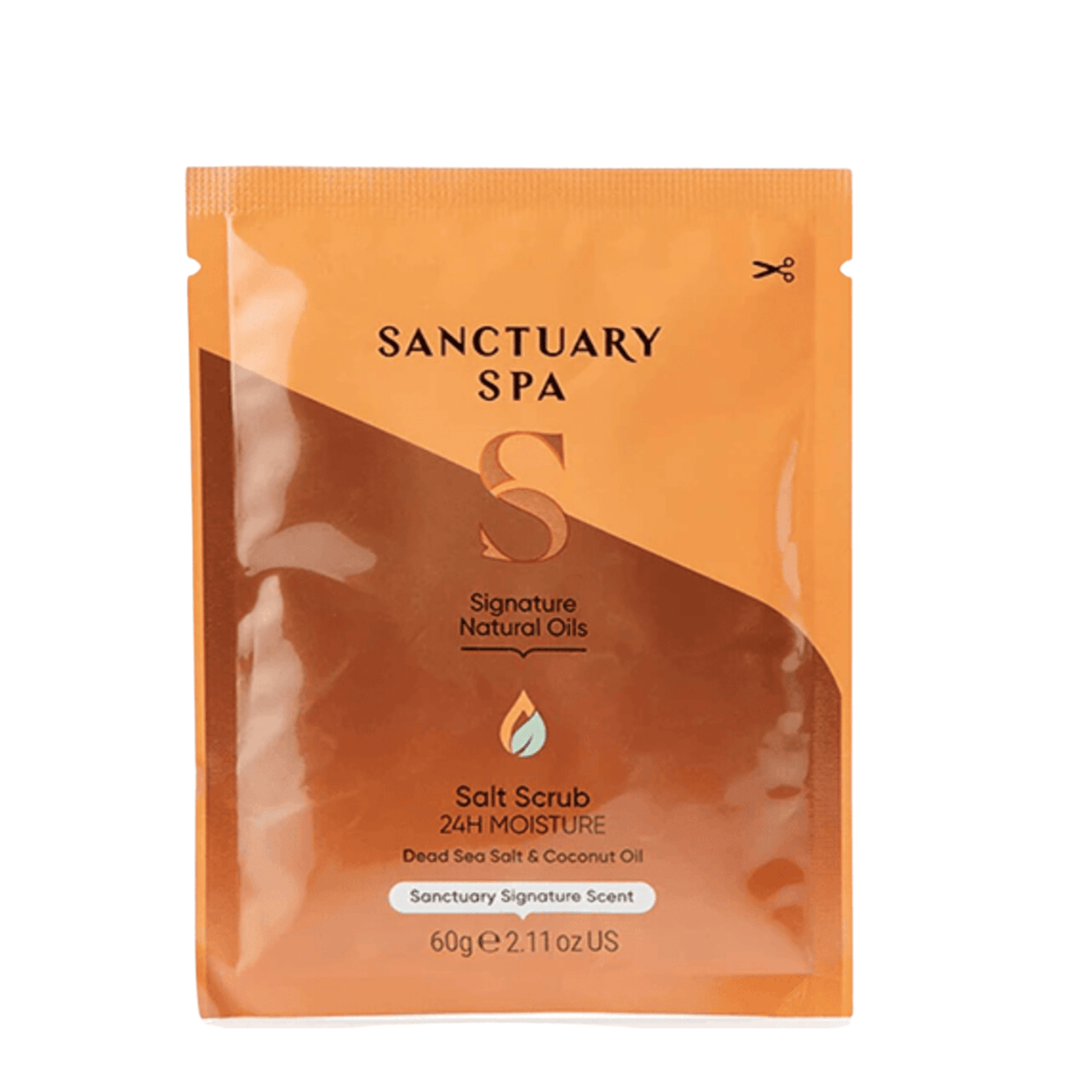 Sanctuary Spa Signature Collection Mini Salt Scrub Sachet 60g