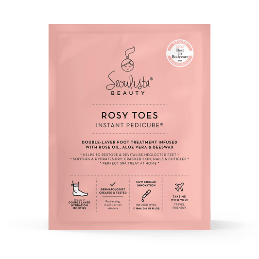 Seoulista Beauty Rosy Toes Instant Pedicure