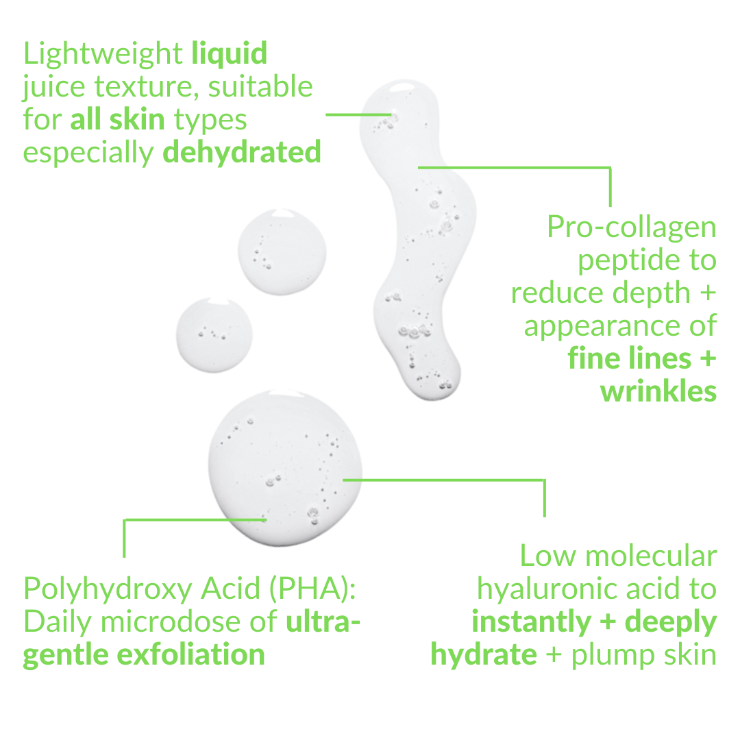 Skingredients Skin Veg Hydrating + Brightening Pre-Serum Refill 45ml