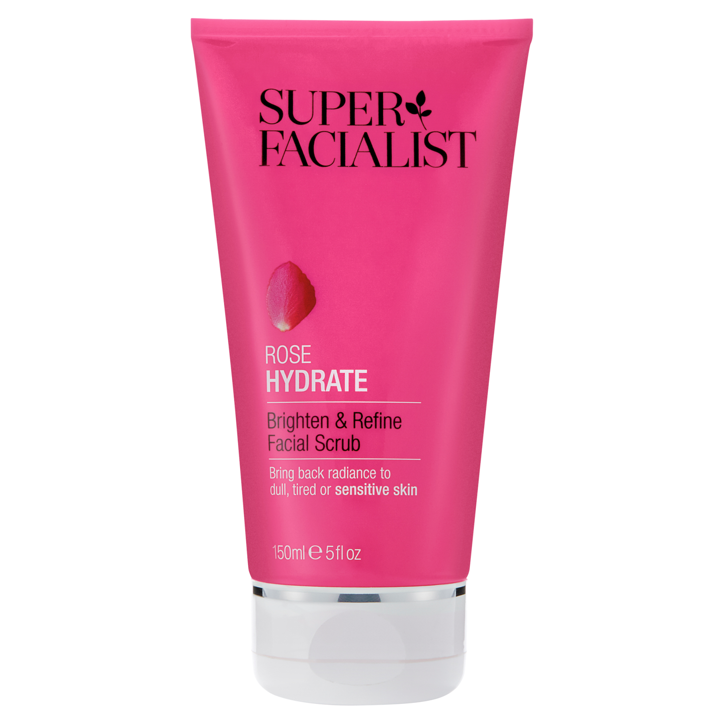 Super Facialist Rose Brighten & Refine Facial Scrub 150ml