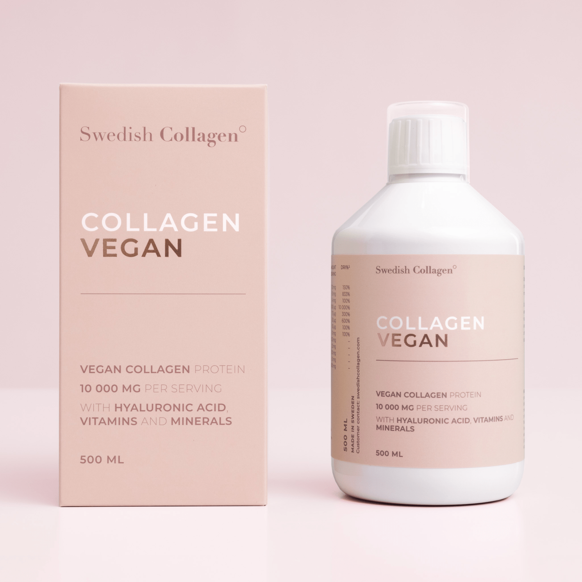 Swedish Collagen Vegan 10,000mg 500ml