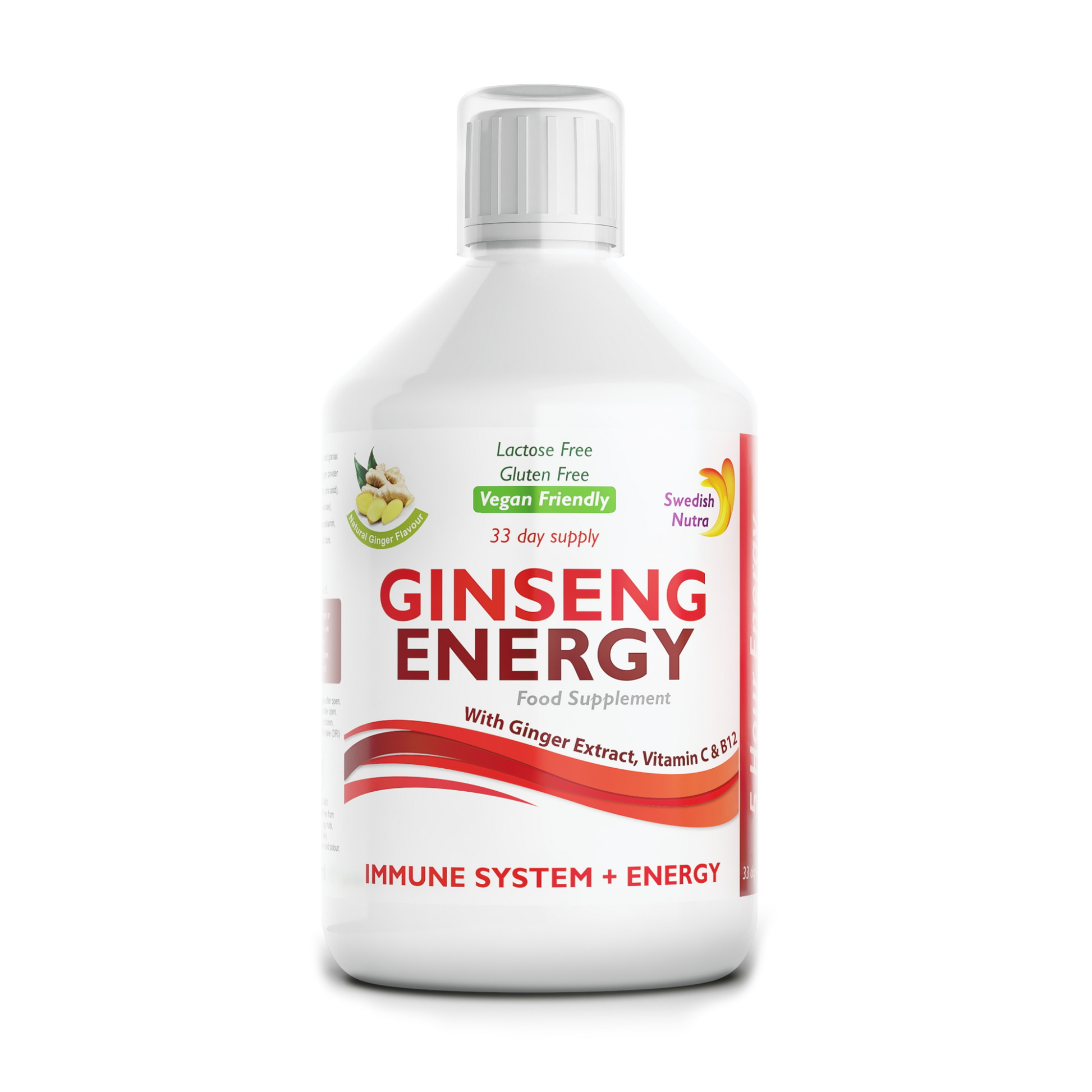 Swedish Nutra Ginseng Energy 500ml