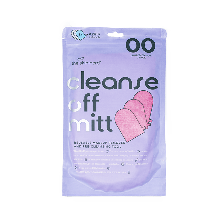 The Cleanse Off Mitt Cleanse Off Mitt 3 Pack