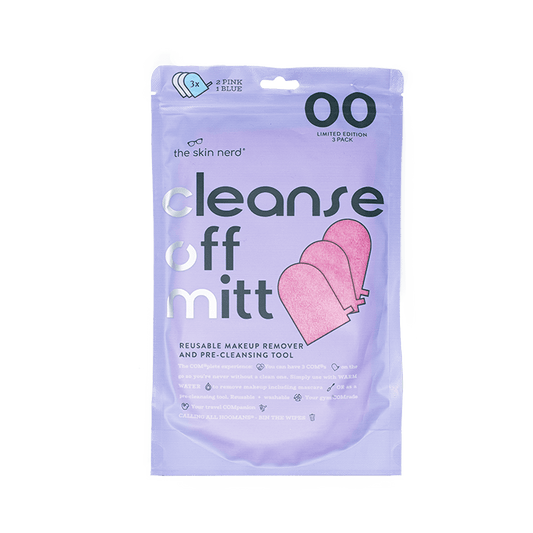 The Cleanse Off Mitt Cleanse Off Mitt 3 Pack