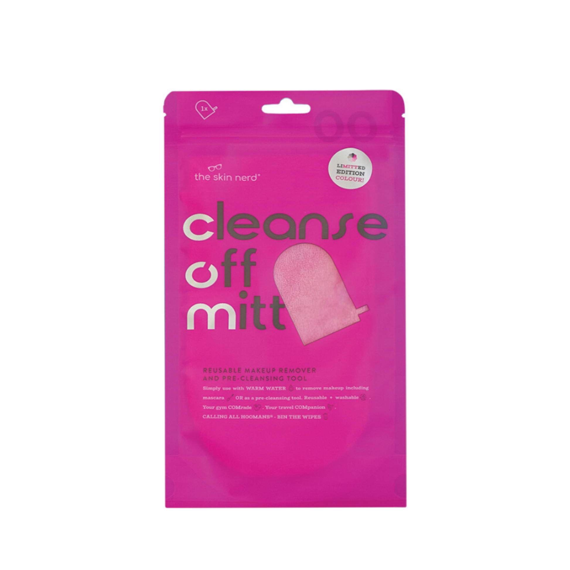 The Cleanse Off Mitt Cleanse Off Mitt Pink