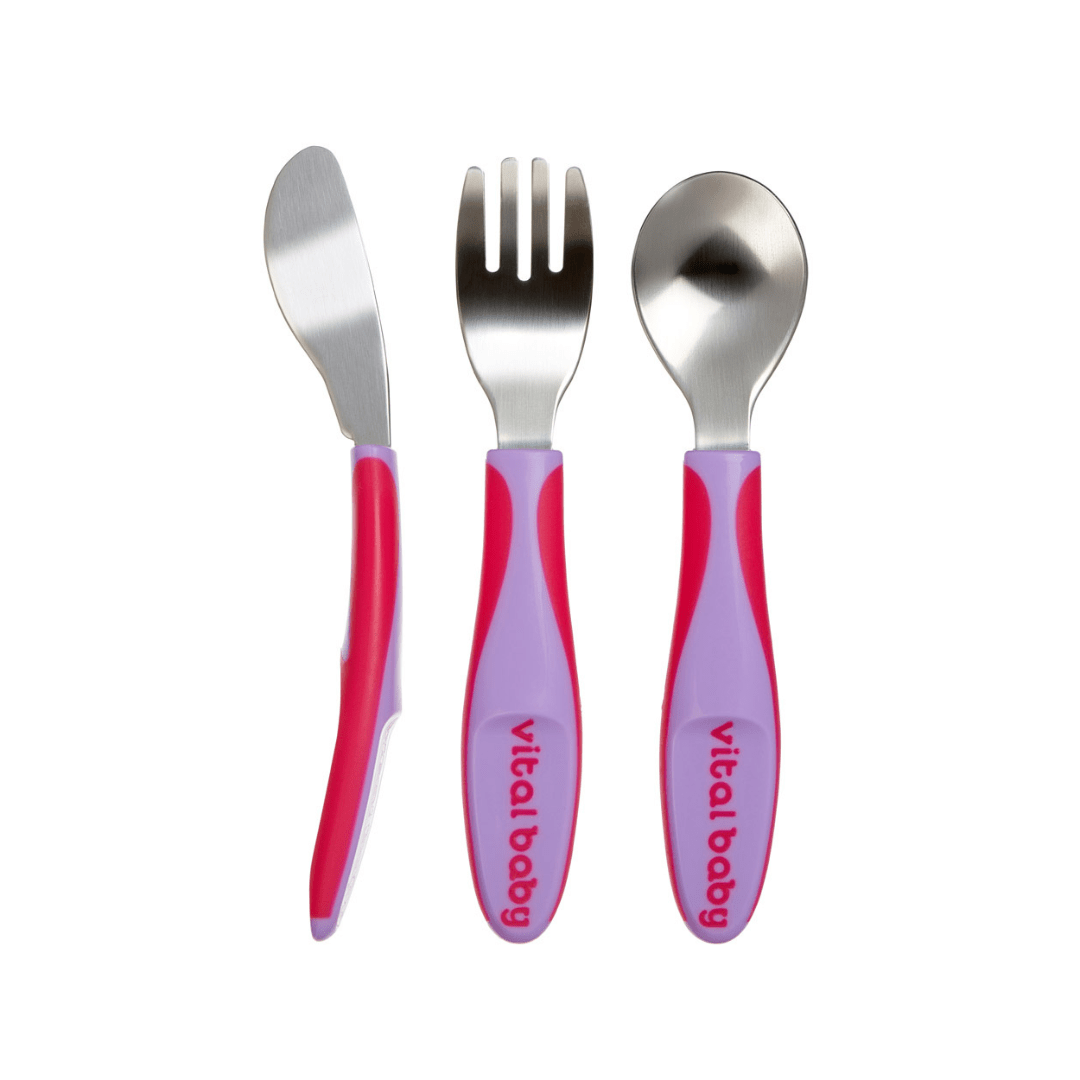 Vital Baby Big Kid Cutlery Fizz 3 Piece