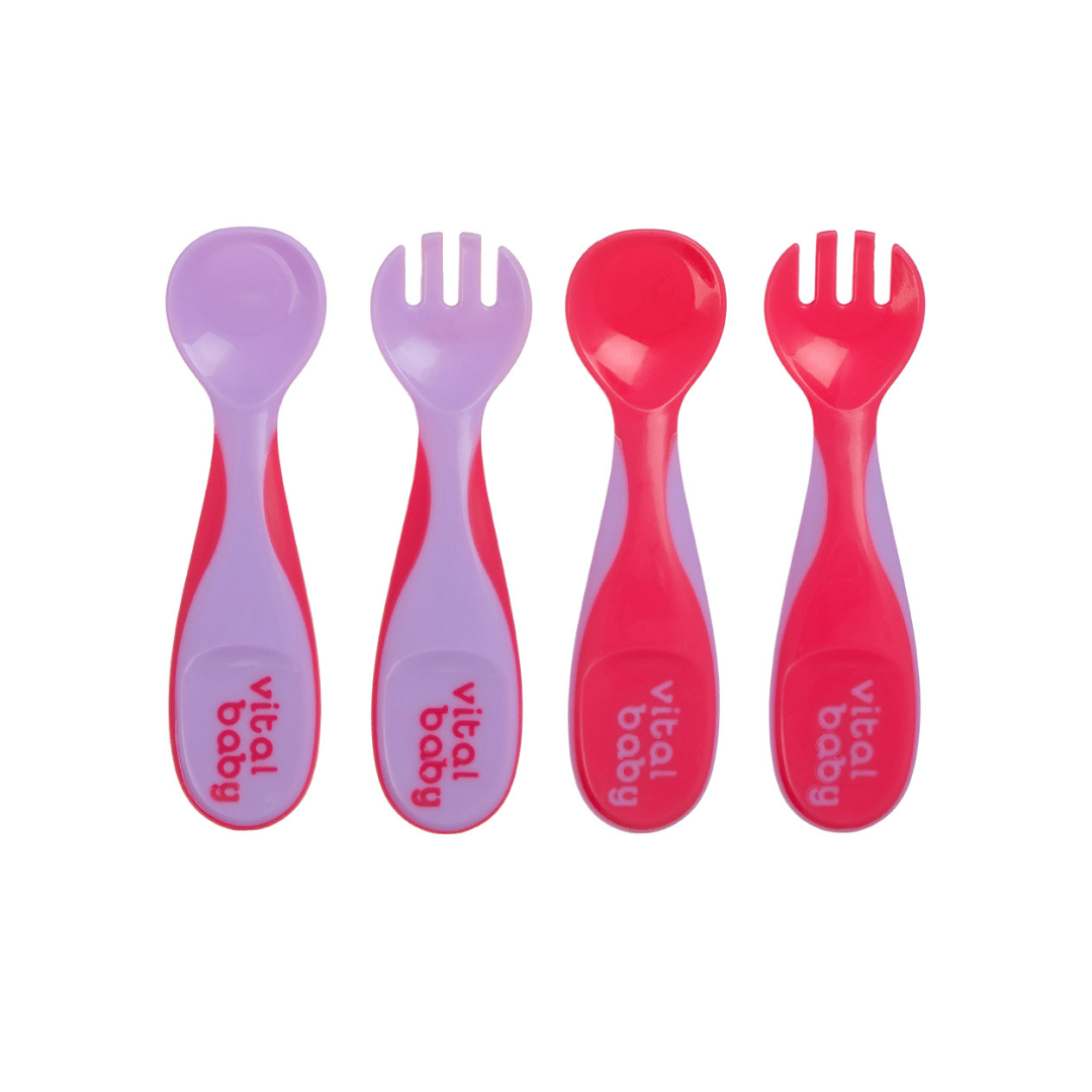 Vital Baby Chunky Cutlery Fizz 4 Piece