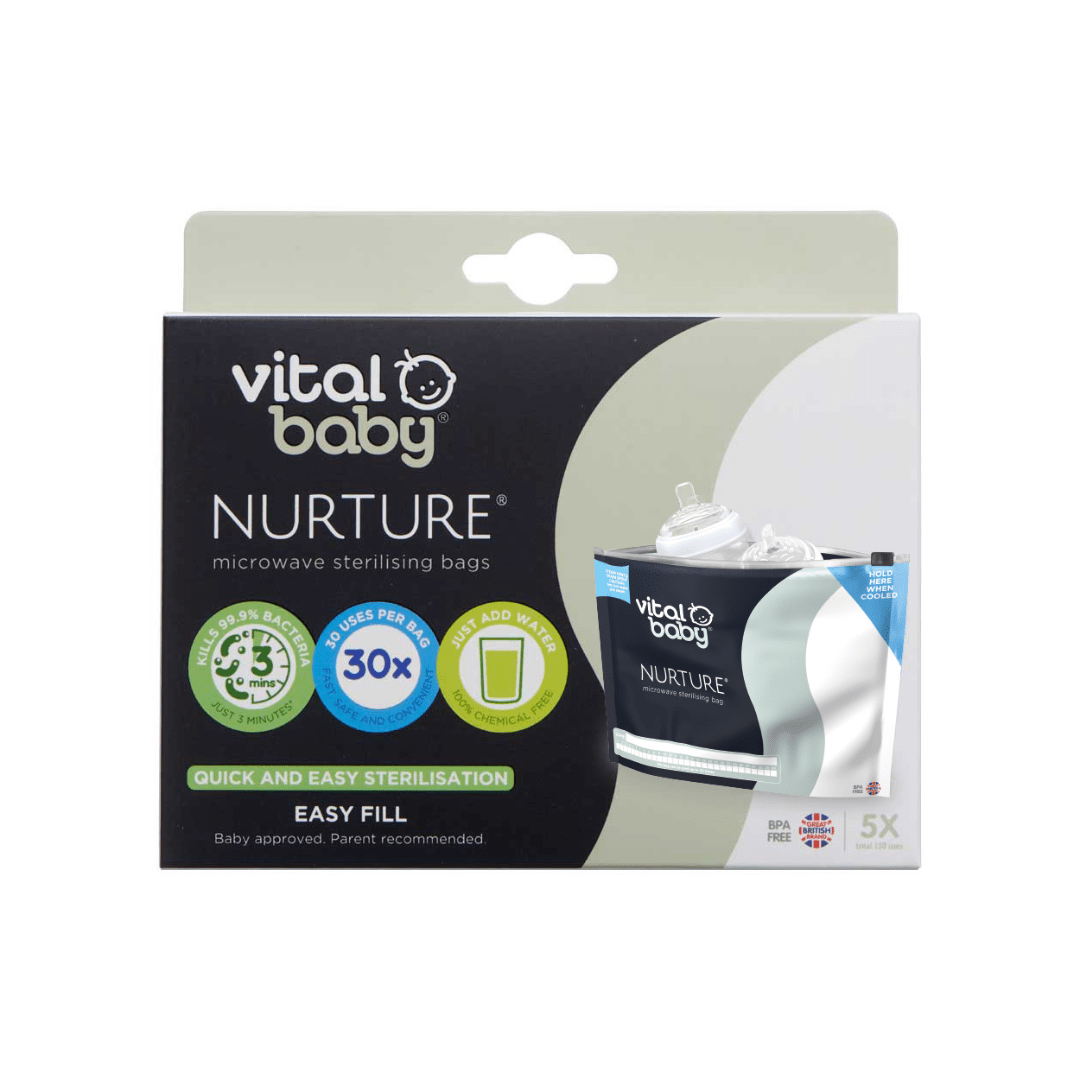 Vital Baby NURTURE Microwave Sterilising Bags 5 Piece