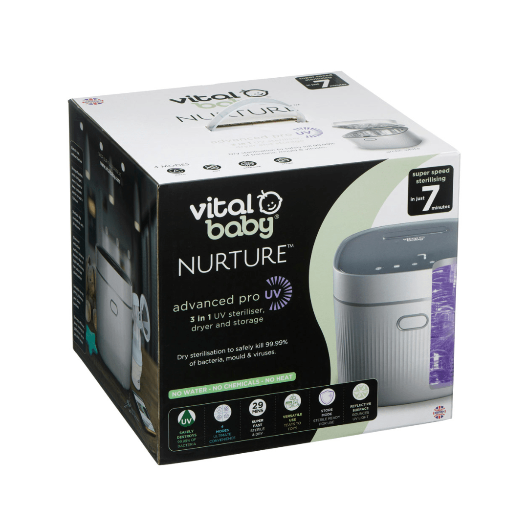 Vital Baby NUTURE Advanced UV Steriliser White