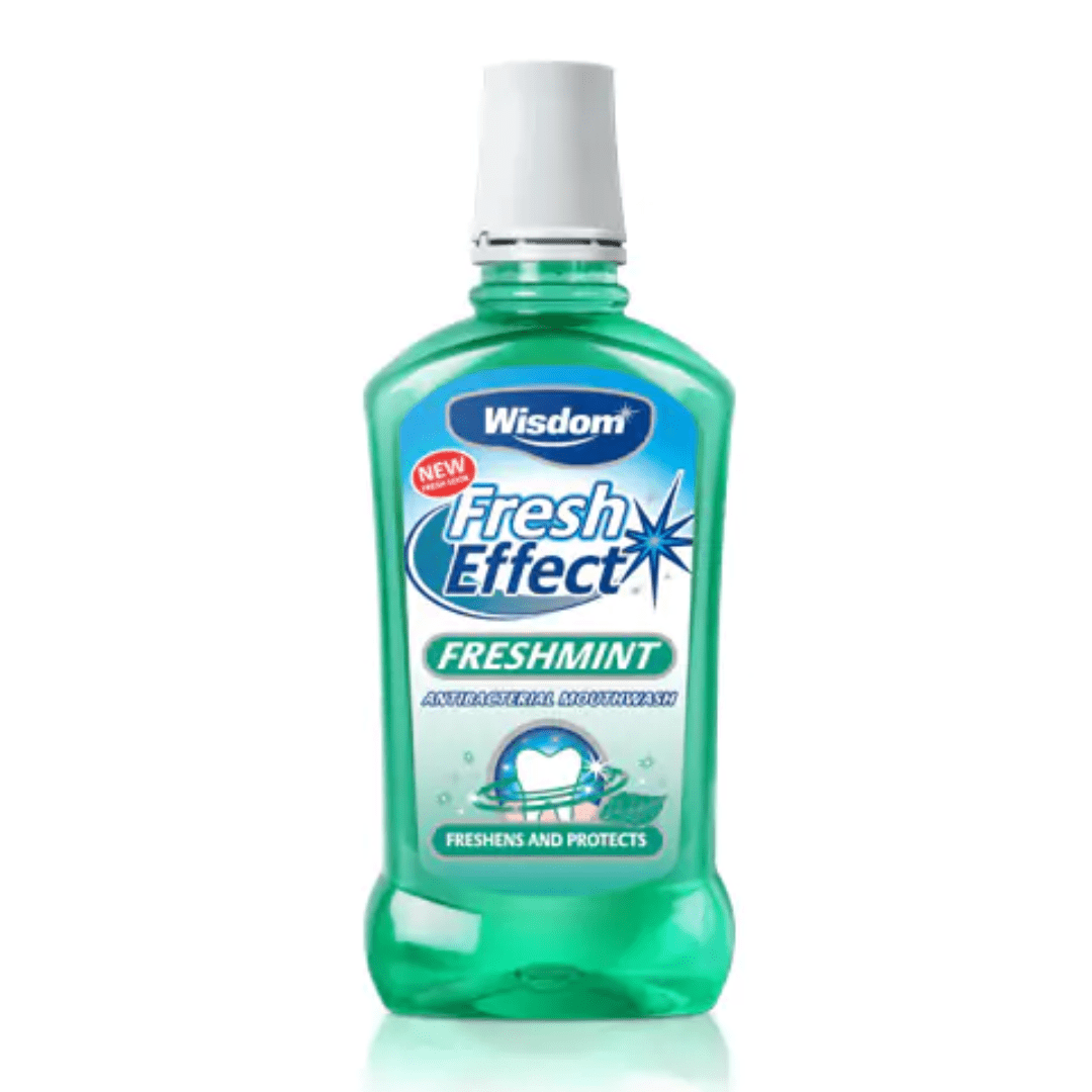 Wisdom Fresh Effect Fresh Mint Mouthwash