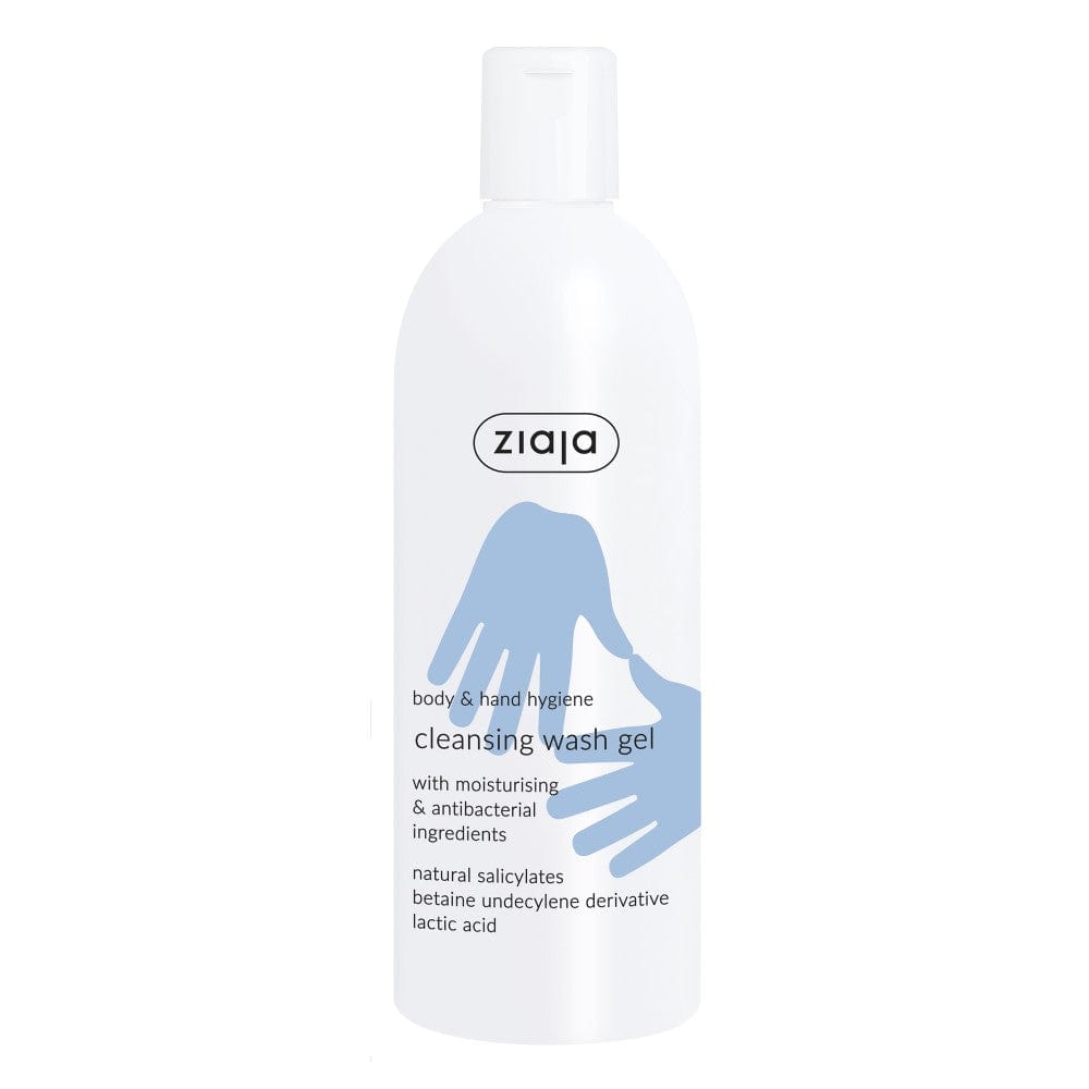 Ziaja Cleansing Wash Gel Moisturising & Antibacterial 400ml